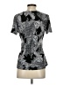 Fylo Black Short Sleeve Blouse Size S - photo 2