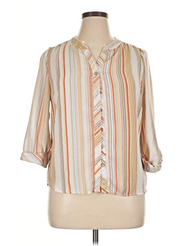 Sara Michelle 3/4 Sleeve Blouse (view 1)