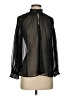 Ann Taylor LOFT 100% Polyester Black Long Sleeve Blouse Size XS - photo 1