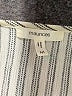Maurices 100% Polyester Stripes Gray Casual Dress Size M - photo 7