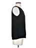 Ann Taylor 100% Polyester Black Sleeveless T-Shirt Size S - photo 4