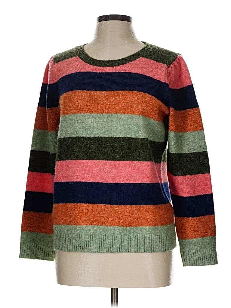 Pre-owned Talbots Pullover Sweater In Green