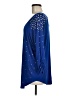 Grace Elements Blue Long Sleeve Blouse Size M - photo 5