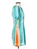 Ali & Jay 100% Polyester Color Block Orange Casual Dress Size XS - photo 4