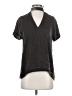 Madewell Gray Short Sleeve Blouse Size XXS - photo 1