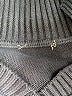 Assorted Brands 100% Cotton Stripes Black Blue Pullover Sweater Size L (estimated) - photo 7