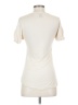 Theory 100% Modal Ivory Short Sleeve Top Size S - photo 2