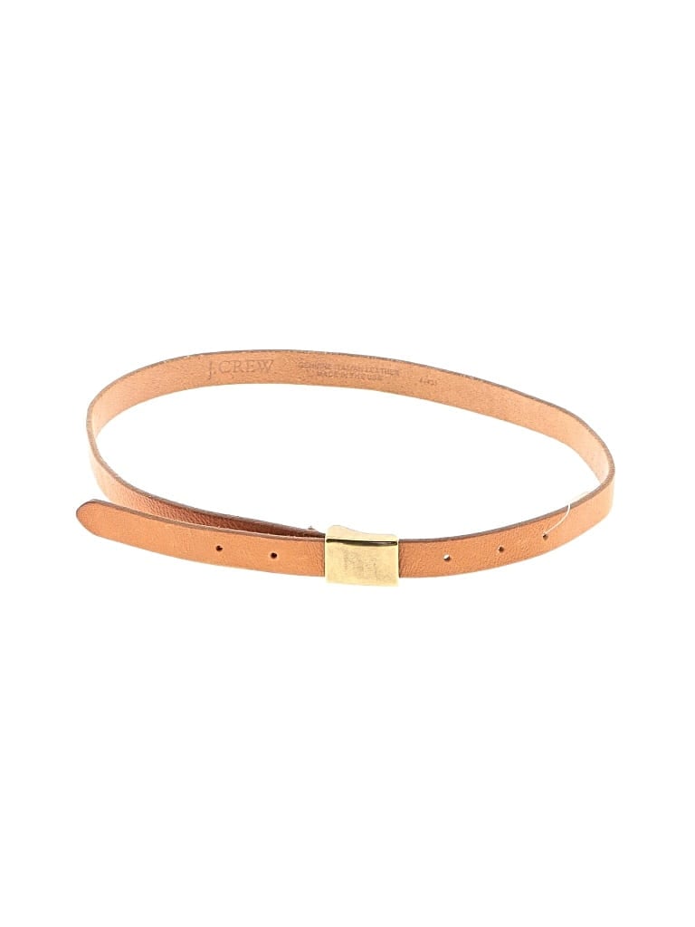 Jcrew Leather Belt In Brown