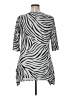 J Valdi Silver Short Sleeve Blouse Size XL - photo 2
