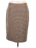 Ellen Tracy Tweed Brown Formal Skirt Size 8 - photo 1