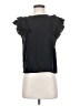 Shein Black Short Sleeve Top Size 4 - photo 1