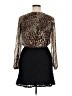 Unbranded Animal Print Brown Cocktail Dress Size XL (estimated) - photo 2