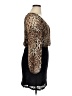 Unbranded Animal Print Brown Cocktail Dress Size XL (estimated) - photo 4