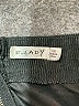 E-Lady 100% Polyester Solid Black Casual Skirt Size 8 - photo 4