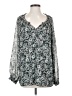 CAbi Green Long Sleeve Blouse Size S - photo 1