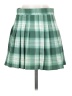 ABound 100% Polyester Plaid Green Casual Skirt Size XS - photo 2