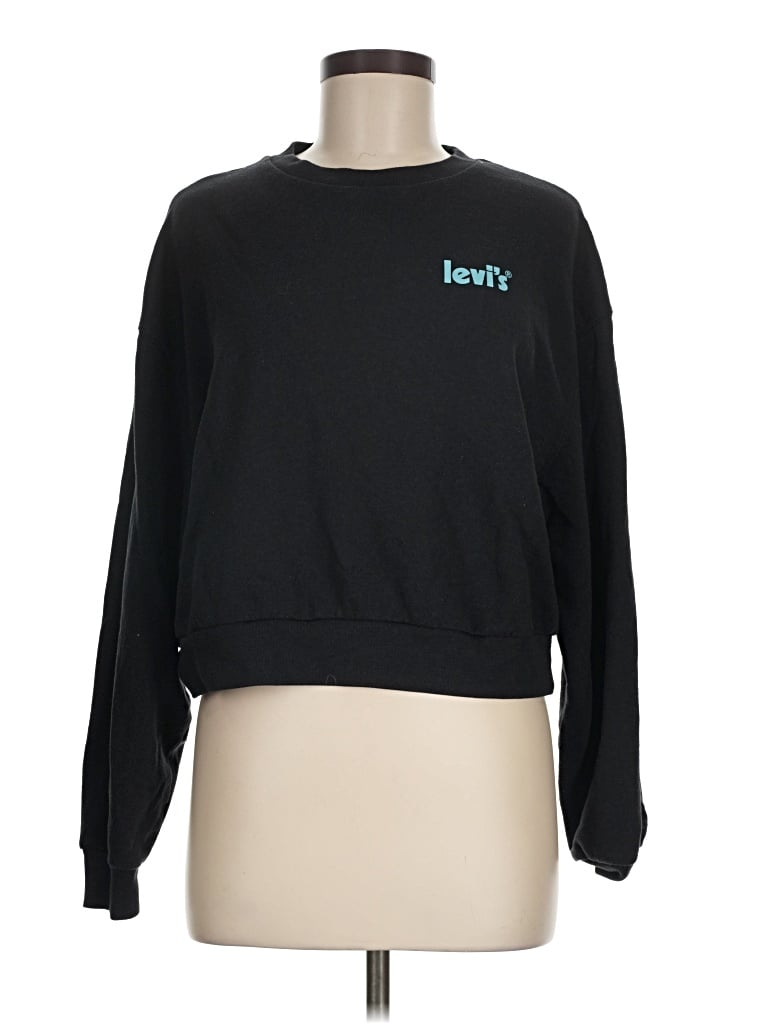 Pre-owned Levi's Sweatshirt In Black