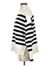 Zara Stripes Ivory Turtleneck Sweater Size S - photo 5