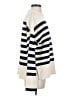 Zara Stripes Ivory Turtleneck Sweater Size S - photo 4
