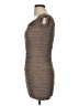Brat Star 100% Polyester Brown Cocktail Dress Size M - photo 5