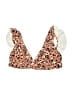 Old Navy Animal Print Tan Swimsuit Top Size M - photo 1
