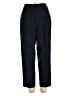 Liz Claiborne 100% Wool Solid Blue Wool Pants Size 14 (petite) - photo 1