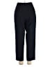 Liz Claiborne 100% Wool Solid Blue Wool Pants Size 14 (petite) - photo 2