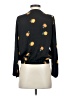 Unbranded 100% Polyester Black Long Sleeve Blouse Size XS - photo 2