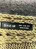 Shein 100% Acrylic Solid Tan Pullover Sweater Size 4 - photo 7