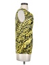 Black Label by Evan Picone Yellow Sleeveless Blouse Size S - photo 4