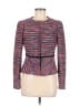 Nanette Lepore Tweed Purple Jacket Size 6 - photo 1