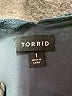 Torrid Teal Sleeveless Blouse Size 1X Plus (1) - photo 6