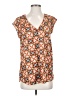 Daniel Rainn 100% Polyester Orange Sleeveless Blouse Size S - photo 1