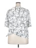 Cynthia Rowley 100% Cotton White Short Sleeve Blouse Size 3X - photo 2