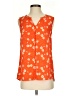 CAbi 100% Polyester Orange Sleeveless Blouse Size XS - photo 1