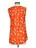 CAbi 100% Polyester Orange Sleeveless Blouse Size XS - photo 2