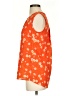 CAbi 100% Polyester Orange Sleeveless Blouse Size XS - photo 5