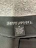 Larry Levine Solid Black Formal Skirt Size 8 - photo 4