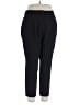 Reitmans Solid Black Casual Pants Size 14 (petite) - photo 1
