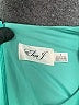 Eliza J 100% Polyester Solid Teal Casual Dress Size 4 - photo 7