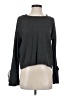 Halogen Gray Long Sleeve Top Size S - photo 1