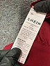 She Burgundy Long Sleeve Blouse Size L - photo 8