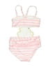 Koala Kids Hearts Pink Two Piece Swimsuit Size 12-18 mo - photo 2
