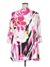 Cj Banks 100% Polyester Pink 3/4 Sleeve Blouse Size 2X - photo 2