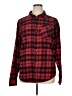 Unbranded Plaid Red Long Sleeve Button-Down Shirt Size XL - photo 1