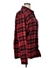 Unbranded Plaid Red Long Sleeve Button-Down Shirt Size XL - photo 4