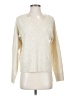 INC International Concepts Metallic Ivory Pullover Sweater Size XS - photo 1