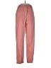 Appleseeds Solid Pink Casual Pants Size 10 - photo 1