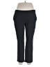 dalia Solid Gray Active Pants Size XL - photo 1