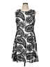 Tommy Hilfiger Paisley Silver Cocktail Dress Size 16 - photo 1